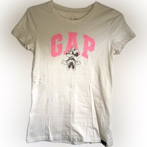 GAP X Disney Minnie Mouse Classic Logo T-Shirt Size X-Small
